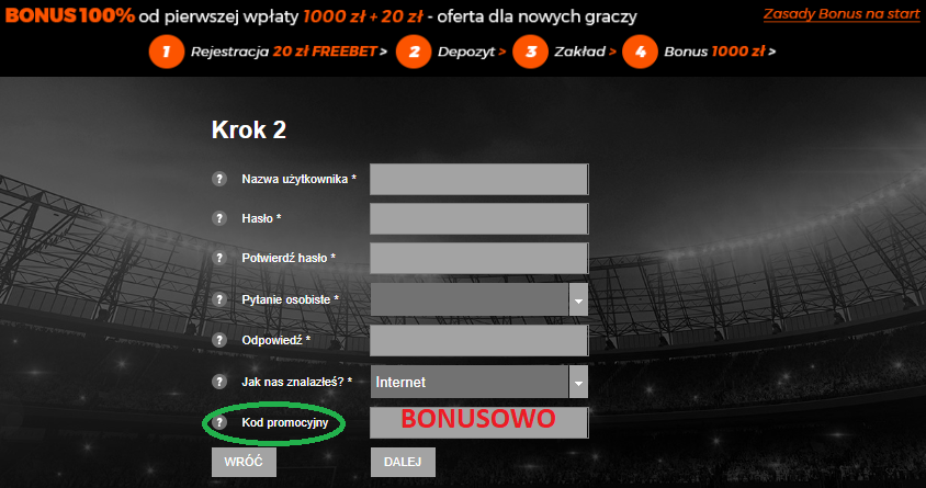Totolotek kod promocyjny